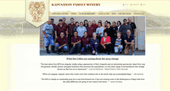 Desktop Screenshot of kapcsandywines.com